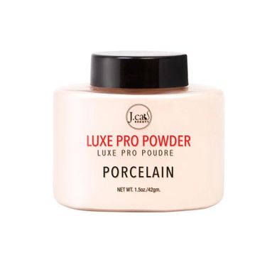 J.Cat Beauty, Luxe Pro Powder, sypki puder utrwalający, 103 Porcelain, 42g