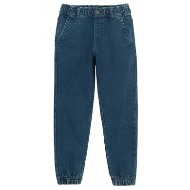 Jeansowe spodnie jogger z regulacją Cool Club