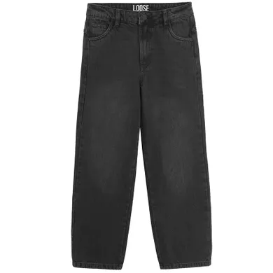 Jeansowe spodnie loose z luźną nogawką Cool Club