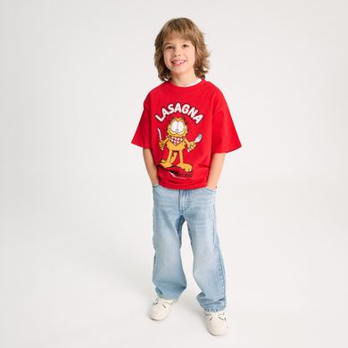 Jeansowe spodnie loose z luźną nogawką Cool Club