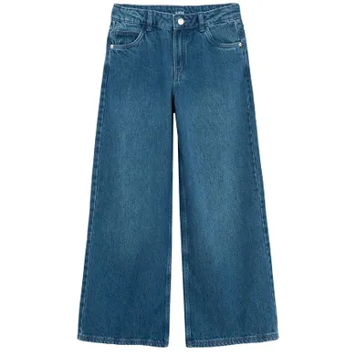 Jeansowe spodnie o kroju wide Cool Club