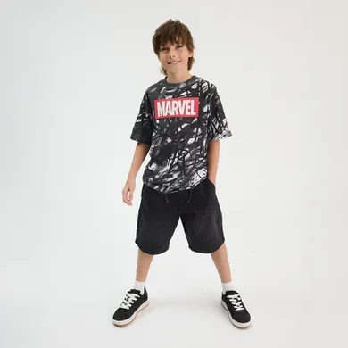 Jeansowe szorty baggy z regulacją Cool Club