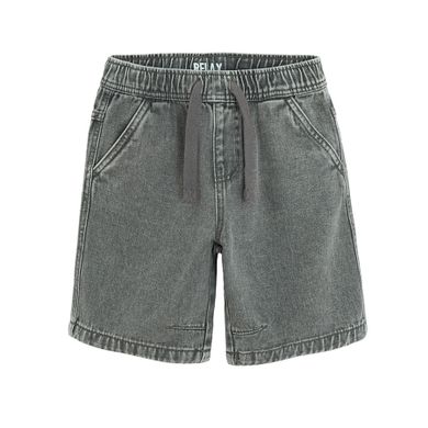 Jeansowe szorty relaxed w szarym kolorze Cool Club