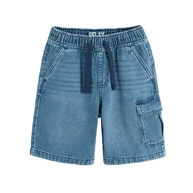 Jeansowe szorty relaxed z regulacją Cool Club