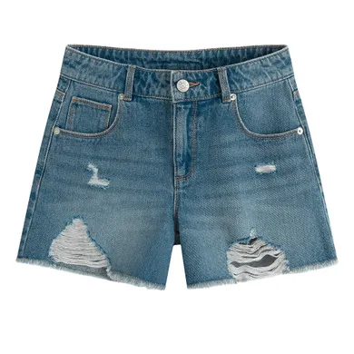 Jeansowe szorty z ciemnego denimu Cool Club