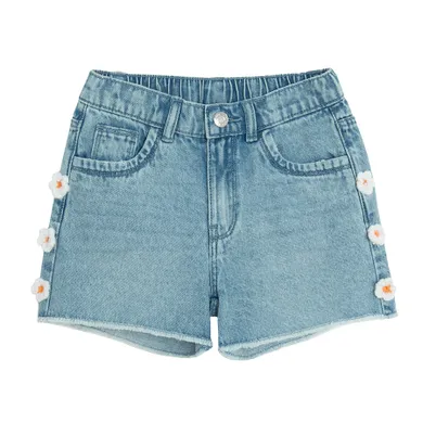 Jeansowe szorty z kwiatuszkami Cool Club