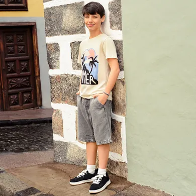 Jeansowe szorty z regulacją relaxed Cool Club