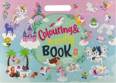 Jednorożce. Kolorowanka