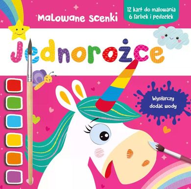 Jednorożce. Malowane scenki