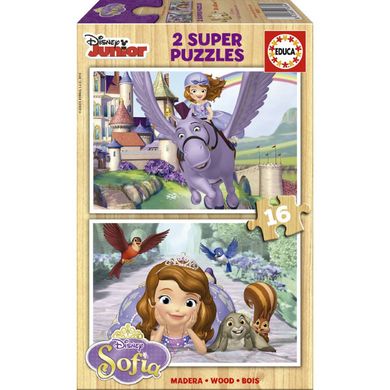 Jej Wysokość Zosia, puzzle 2w1, 32 elementy