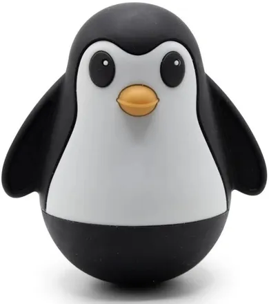 Jellystone Designs, pingwin, wańka wstańka, czarny