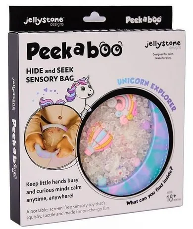 Jellystone, dysk sensoryczny z figurkami, jednorożce