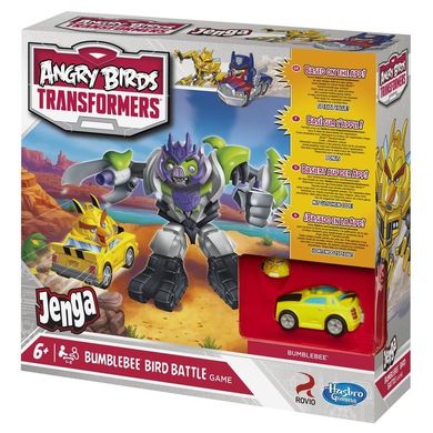 Jenga Angry Birds Transformers, Bumblebee, zestaw do zabawy