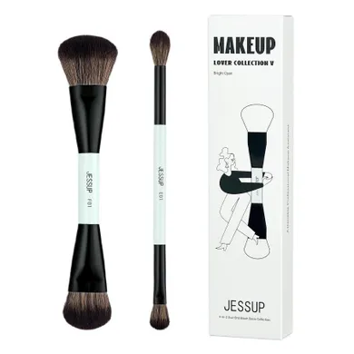 Jessup, Duo-End Brush, zestaw pędzli do makijażu, 2 szt.