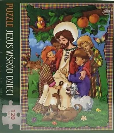 Jezus wśród dzieci, puzzle, 120 elementów