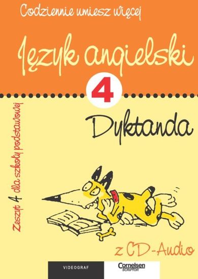 Język angielski. Dyktanda. Zeszyt 4 + CD