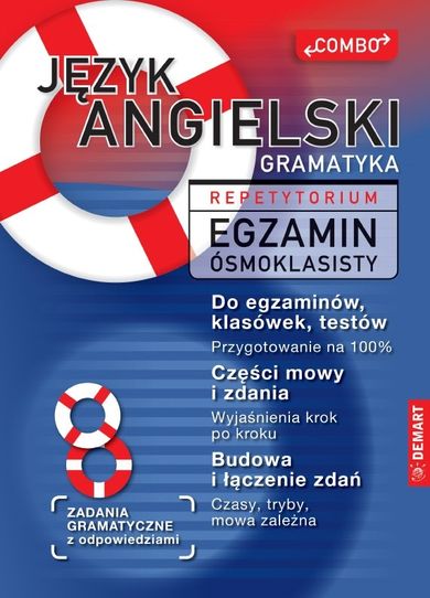 Język angielski. Gramatyka. Repetytorium. Egzamin ósmoklasisty COMBO