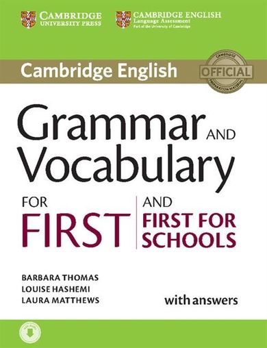 Język angielski. Grammar and Vocabulary for First and First for Schools with answers