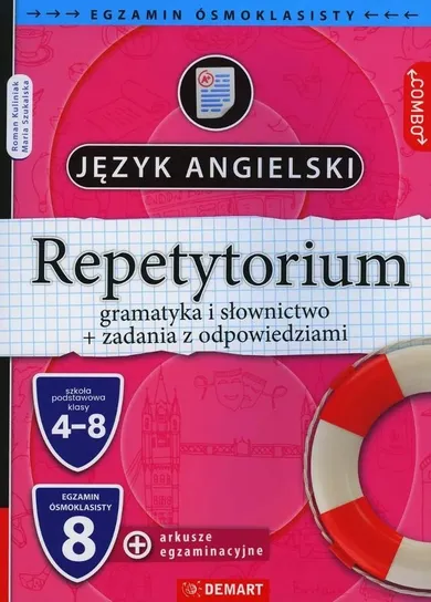 Język angielski. Repetytorium. Egzamin ósmoklasisty