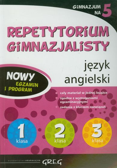 Język angielski. Repetytorium gimnazjalisty