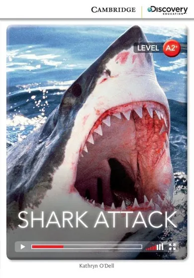 Język angielski. Shark attack low. Intermediate book with online access