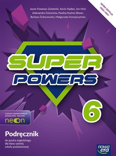Język angielski. SP 6 Super Powers Neon. Podręcznik 2025