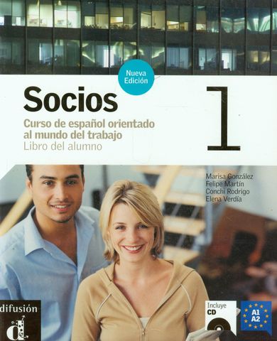 Język hiszpański. Socios 1. Podręcznik + CD