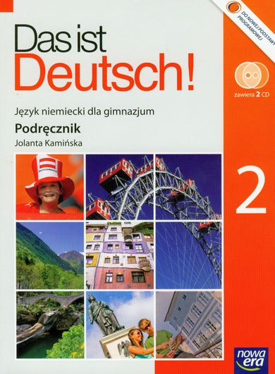 Język niemiecki, Das ist Deutsch! 2, Podręcznik + CD, Gimnazjum, Nowa Era