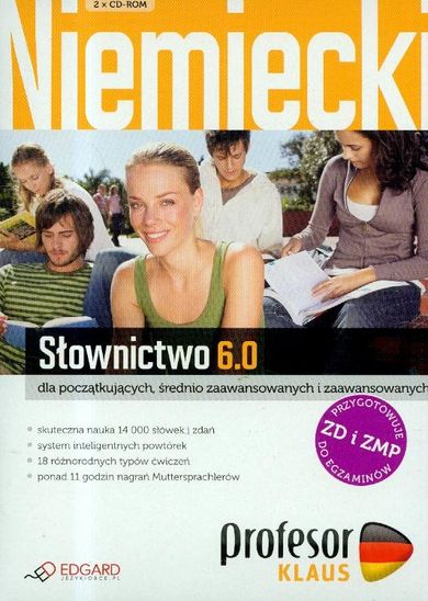 Język niemiecki. Profesor Klaus. Słownictwo 6.0 dla początkujących, średnio-zaawansowanych i zaawansowanych