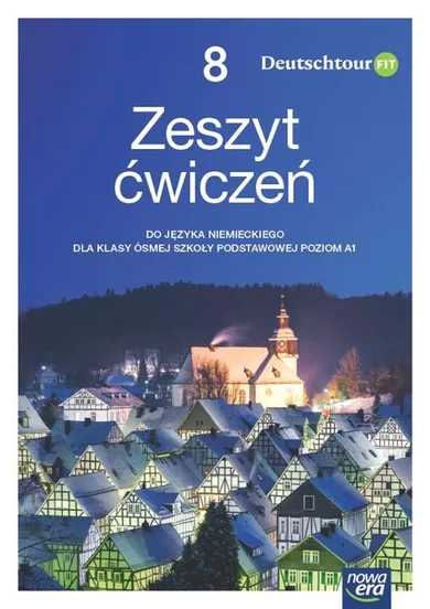 Język niemiecki. Szkoła Podstawowa 8 Deutschtour Fit neon. Ćwiczenia + QR