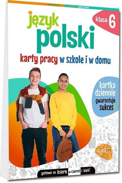 Język polski. Karty pracy w szkole i w domu SP 6