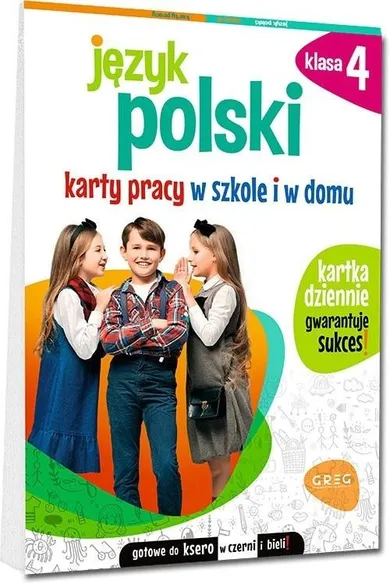 Język polski. SP 4. Karty pracy w szkole i w domu