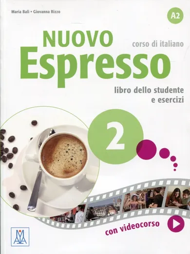 Język włoski. Nuovo Espresso 2. Podręcznik z ćwiczeniami + DVD