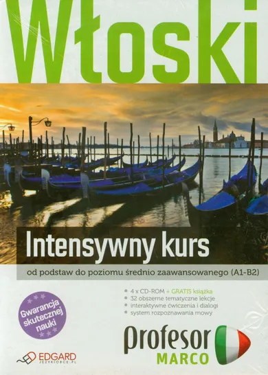Język włoski. Profesor Marco. Intensywny kurs