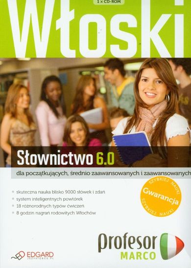 język włoski. Profesor Marco. Słownictwo 6. 0. Dla początkujących, średnio-zaawansowanych i zaawansowanych