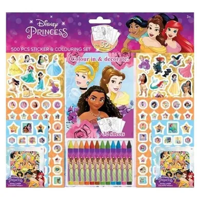 Jiri Models, Księżniczki Disneya, zestaw do kolorowania i wyklejania