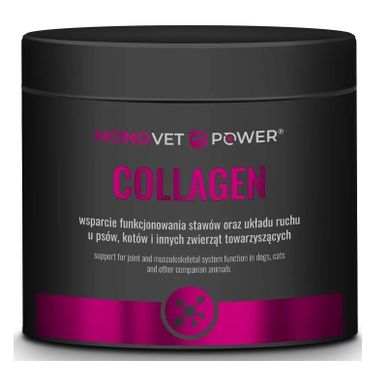 JM Sante, Monovet Power Collagen, kolagen dla psów i kotów, 120g