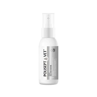 JM Sante, Polisept Vet, Pro Silver, spray do pielęgnacji ran, 50 ml