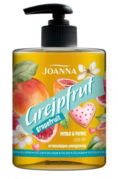 Joanna, Naturia, mydło w płynie, grejpfrut, 500 ml