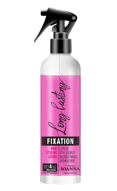 Joanna Profesjonalna, Long Lasting Fixation Lotion, balsam do stylizacji włosów, mocny, 300 ml