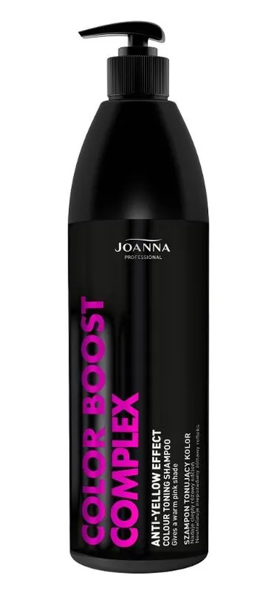 Joanna Professional, Color Boost Complex szampon tonujący, kolor pink, 1000g