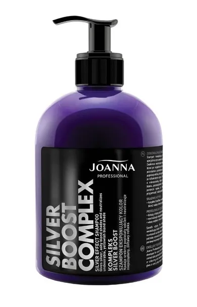 Joanna, Professional, Silver Boost Complex, szampon eksponujący kolor, 500g