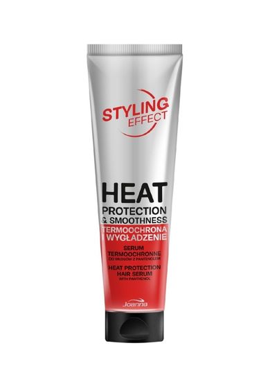 Joanna, Styling Effect, serum do włosów termoochronne Wygładzenie i Termoochrona, 100g