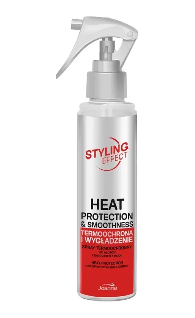 Joanna, Styling Effect, spray do włosów, Termoochrona i Wygładzenie, 150 ml