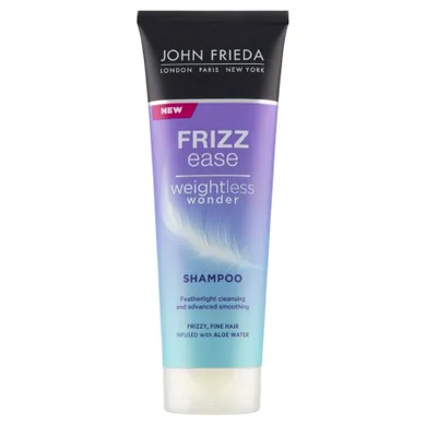 John Frieda, Frizz-Ease Weightless Wonder, szampon nadający gładkość cienkim włosom, 250 ml
