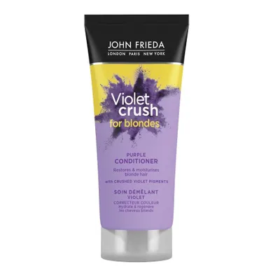 John Frieda, Violet Crush, odżywka neutralizująca żółty odcień włosów, 75 ml