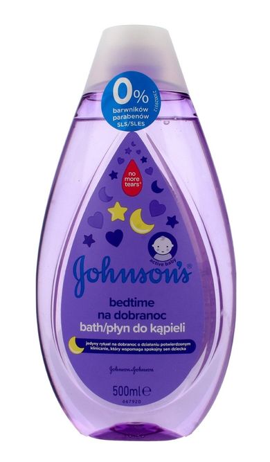Johnson's Baby Bedtime, płyn do kąpieli dla dzieci na dobranoc, 500 ml