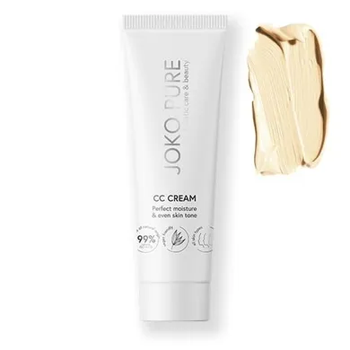 Joko, Pure Holistic Care & Beauty, krem tonujący CC, nr 01