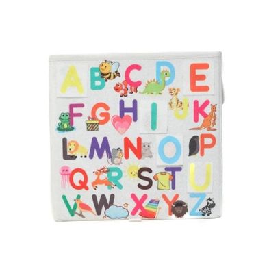 Jolly Designs, Alfabet, pudełko na zabawki