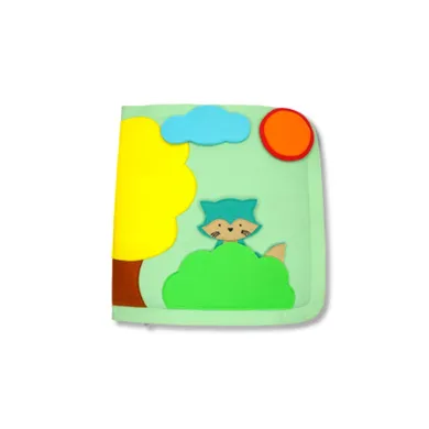 Jolly Designs. Las. Książeczka sensoryczna